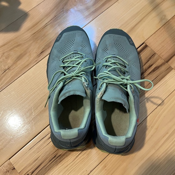 On Cloudventure Trail Running Shoe Teal Green Women’s 6.5 / 7 - Picture 2 of 7